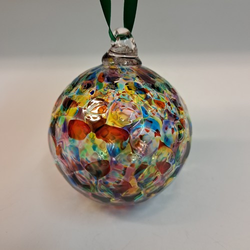 DB-847 Ornament Optic Rainbow $35 at Hunter Wolff Gallery